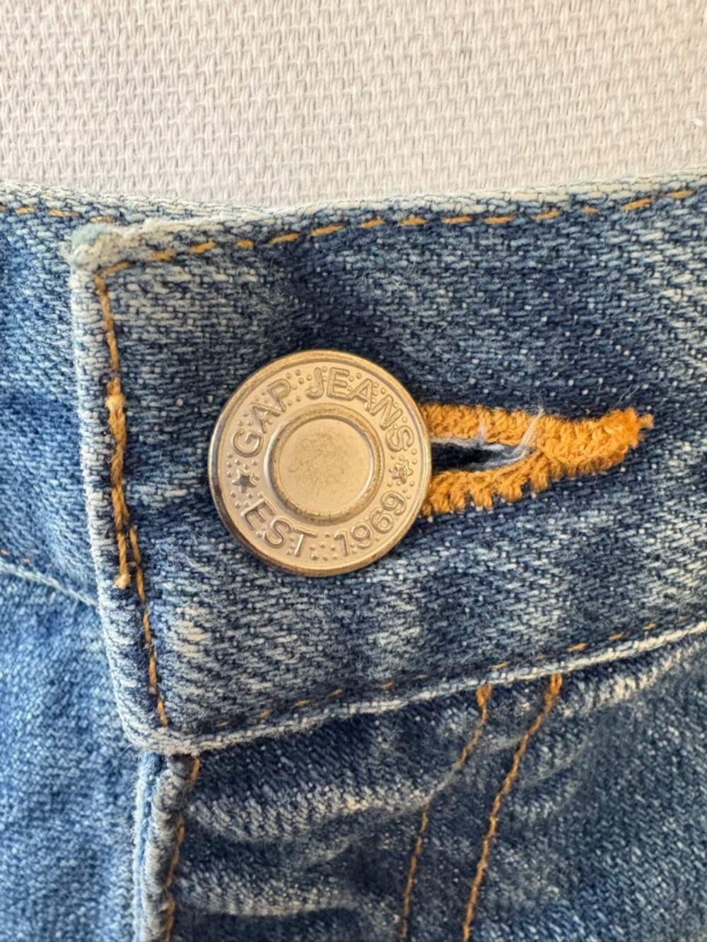 Vintage Gap Jean A-line Maxi Skirt - Picture 6 of 7